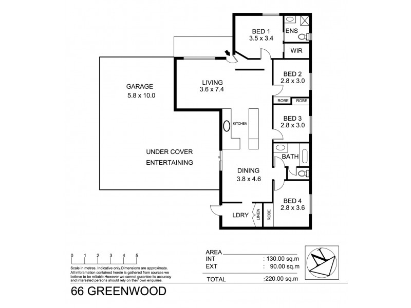 66 Greenwood Drive, Kirwan QLD 4817 Floorplan