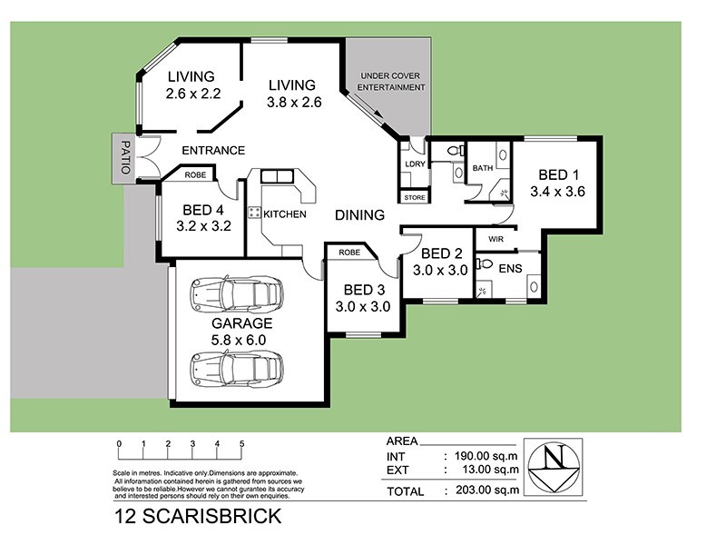 12 Scarisbrick Drive, Kirwan QLD 4817 Floorplan