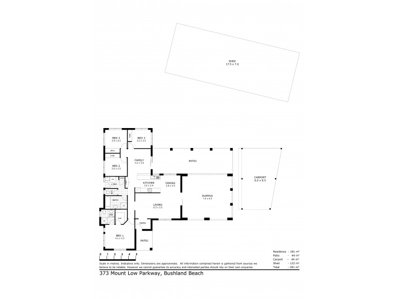 373 Mount Low Parkway, Bushland Beach QLD 4818 Floorplan