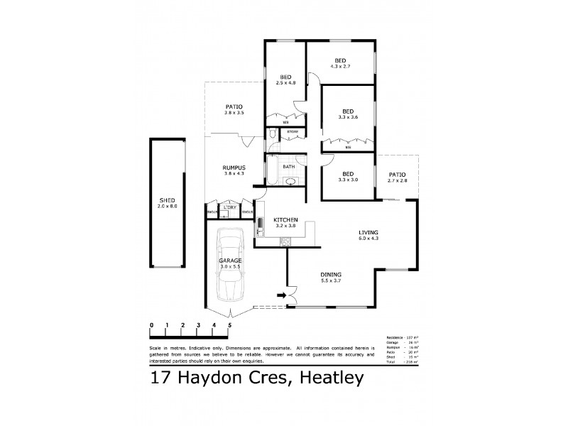 17 Haydon Crescent, Heatley QLD 4814 Floorplan