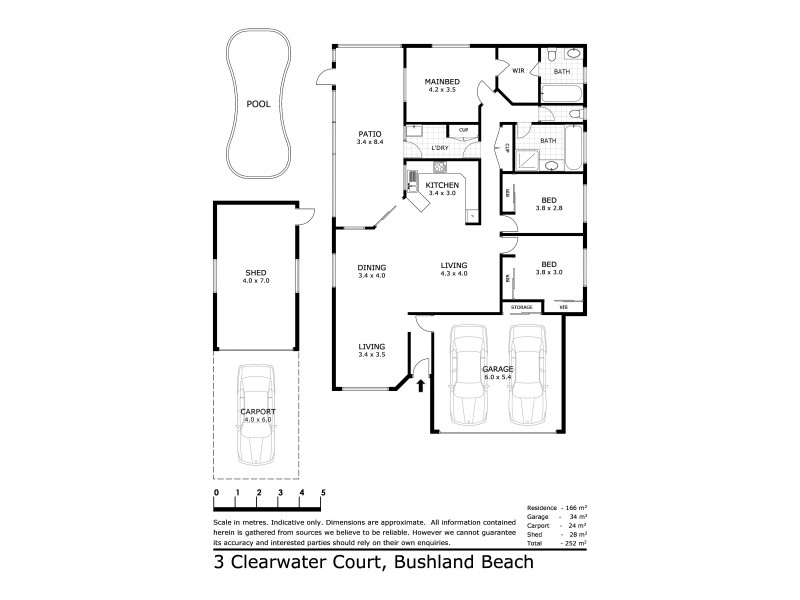 3 Clearwater Court, Bushland Beach QLD 4818 Floorplan