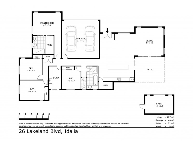 26 Lakeland Boulevard, Idalia QLD 4811 Floorplan