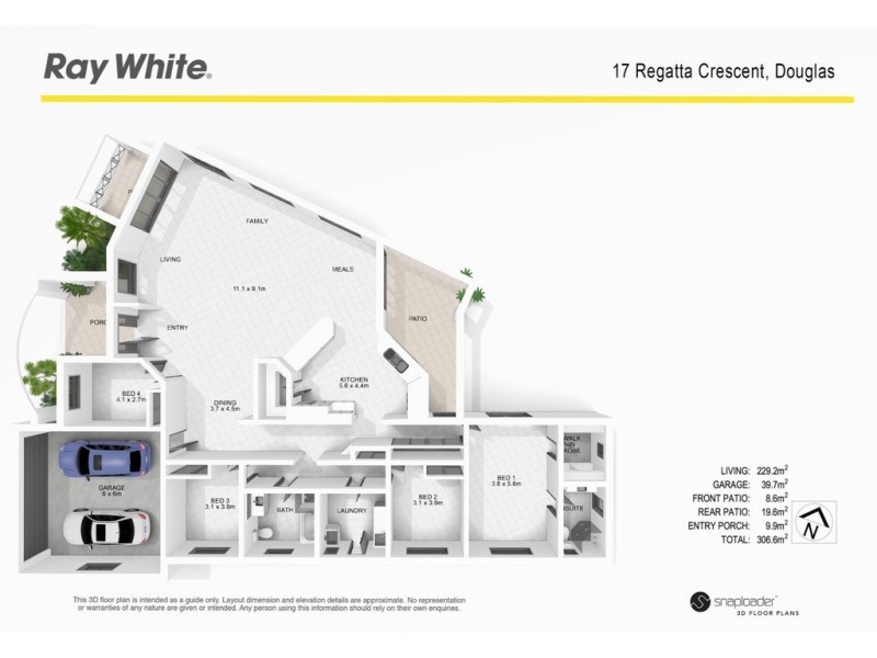 17 Regatta Crescent, Douglas QLD 4814 Floorplan