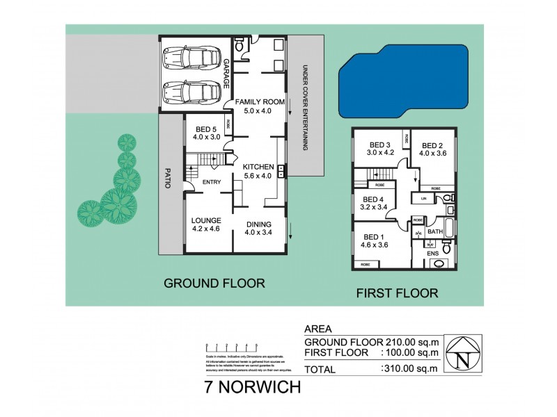 7 Norwich Court, Kirwan QLD 4817 Floorplan