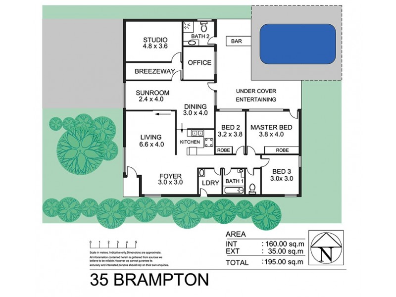 35 Brampton Avenue, Cranbrook QLD 4814 Floorplan