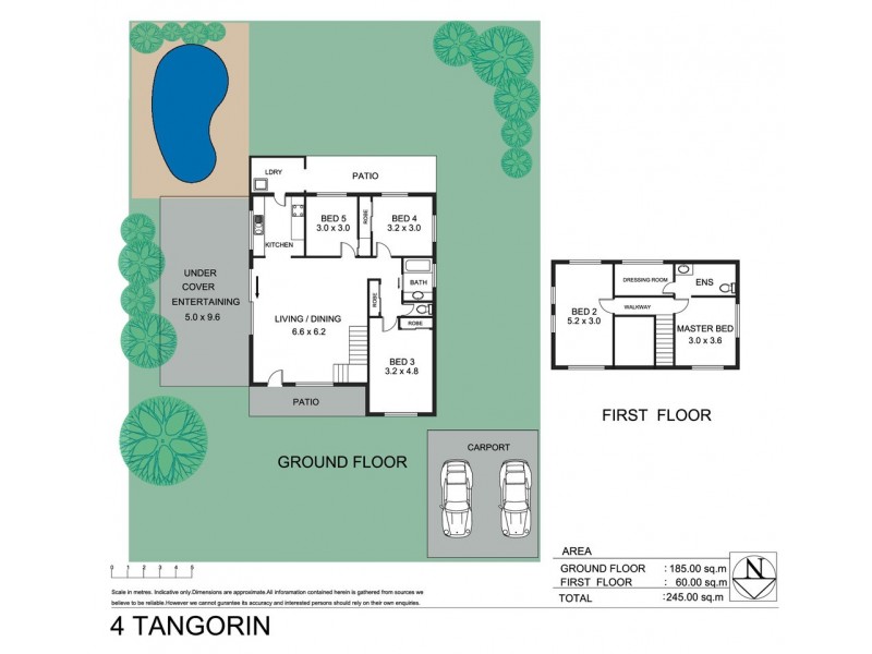 4 Tangorin Street, Kirwan QLD 4817 Floorplan