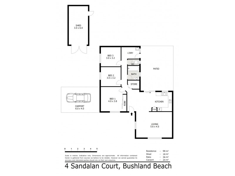 4 Sandalan Court, Bushland Beach QLD 4818 Floorplan