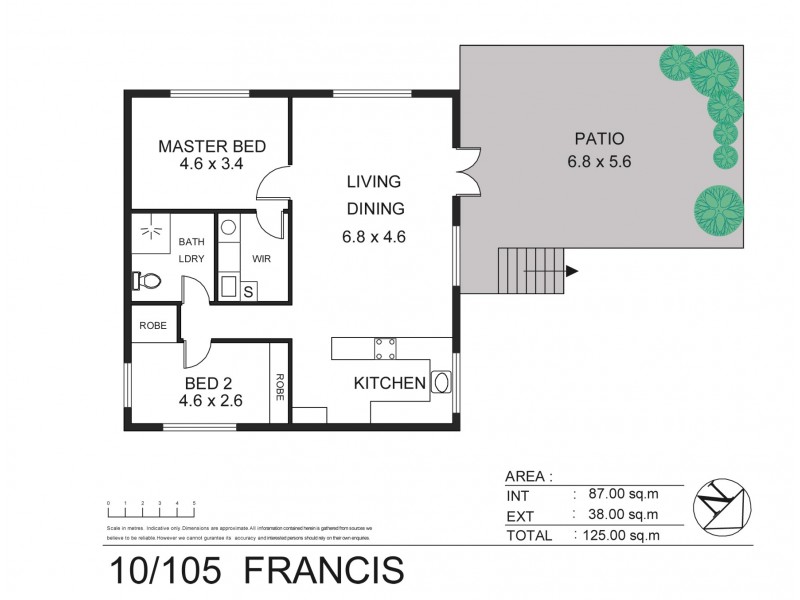 10/105 Francis Street, West End QLD 4810 Floorplan
