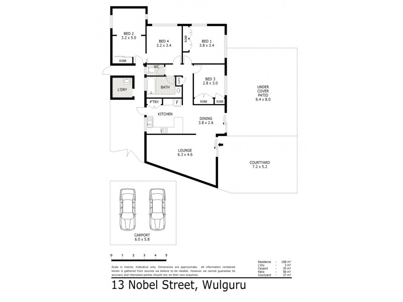 13 Nobel Street, Wulguru QLD 4811 Floorplan
