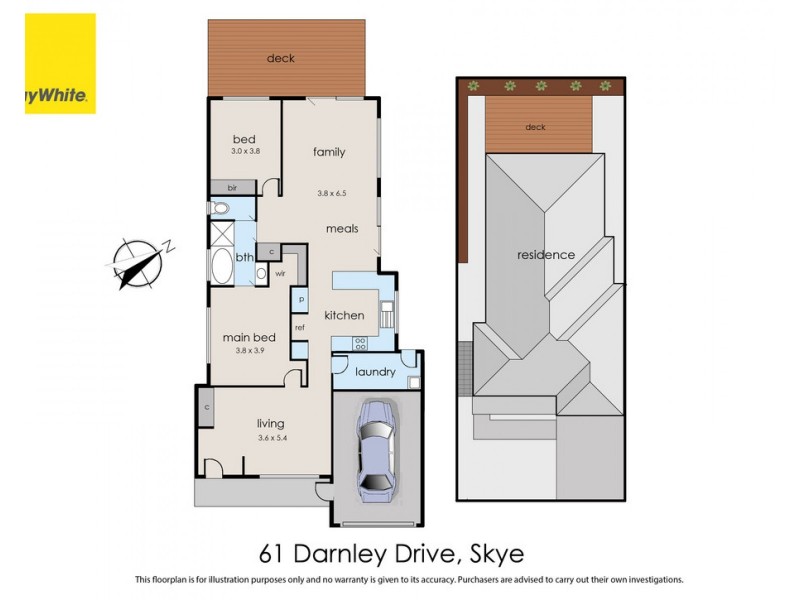 61 Darnley Drive, Skye VIC 3977 Floorplan