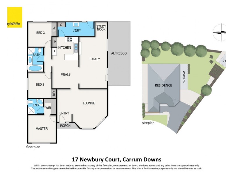 17 Newbury Court, Carrum Downs VIC 3201 Floorplan