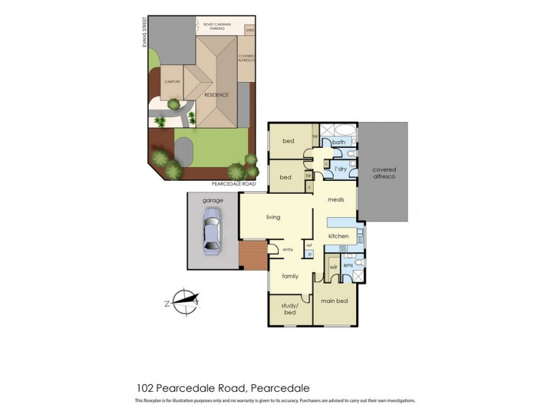 102 Pearcedale Road, Pearcedale VIC 3912 Floorplan