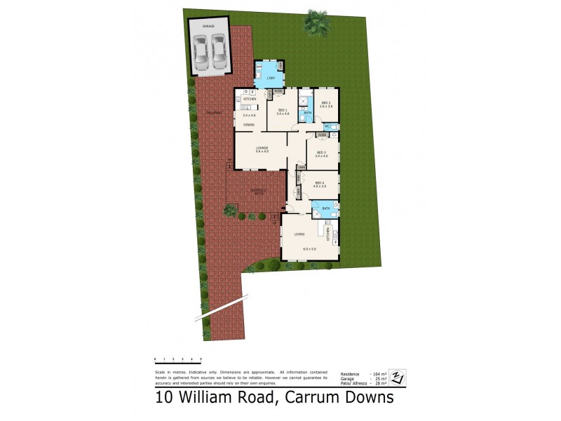 10 William Road, Carrum Downs VIC 3201 Floorplan