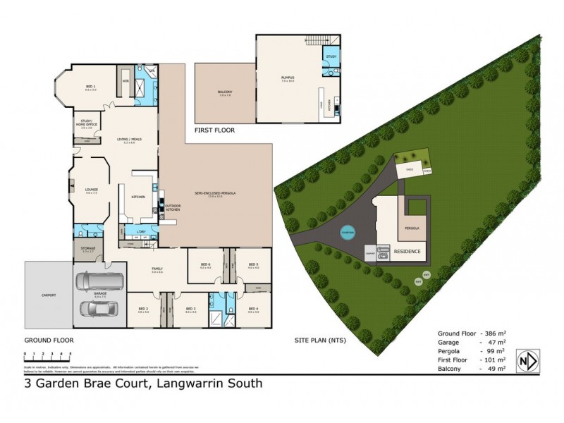 3 Garden Brae Court, Langwarrin South VIC 3911 Floorplan