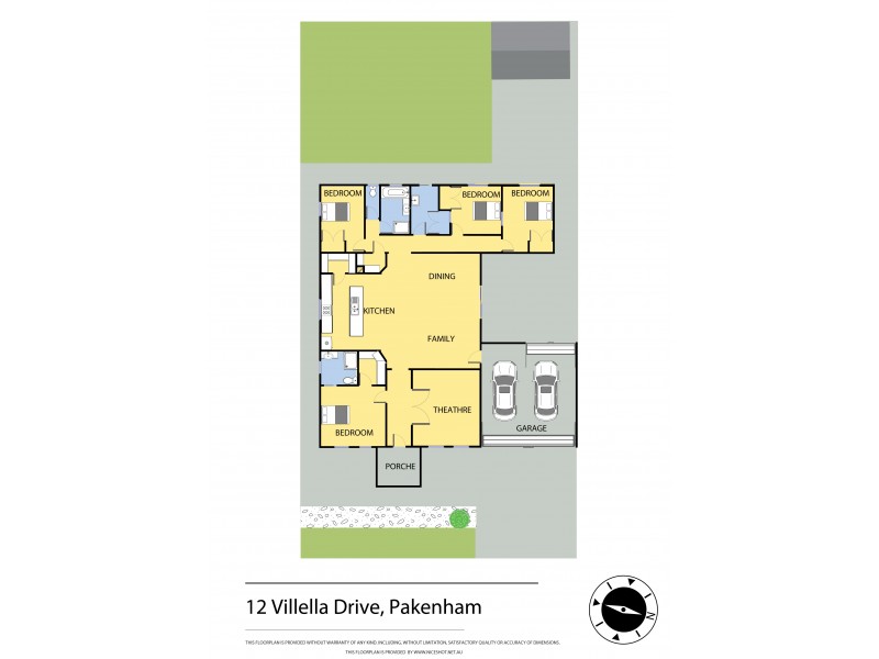 12 Villella Drive, Pakenham VIC 3810 Floorplan