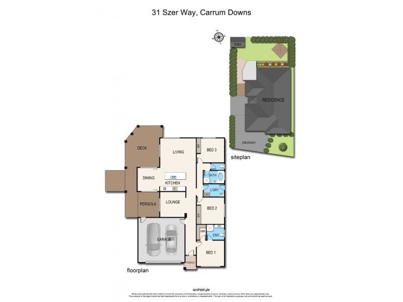 31 Szer Way, Carrum Downs VIC 3201 Floorplan