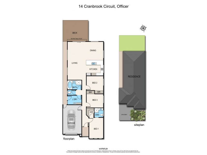 14 Cranbrook Circuit, Officer VIC 3809 Floorplan