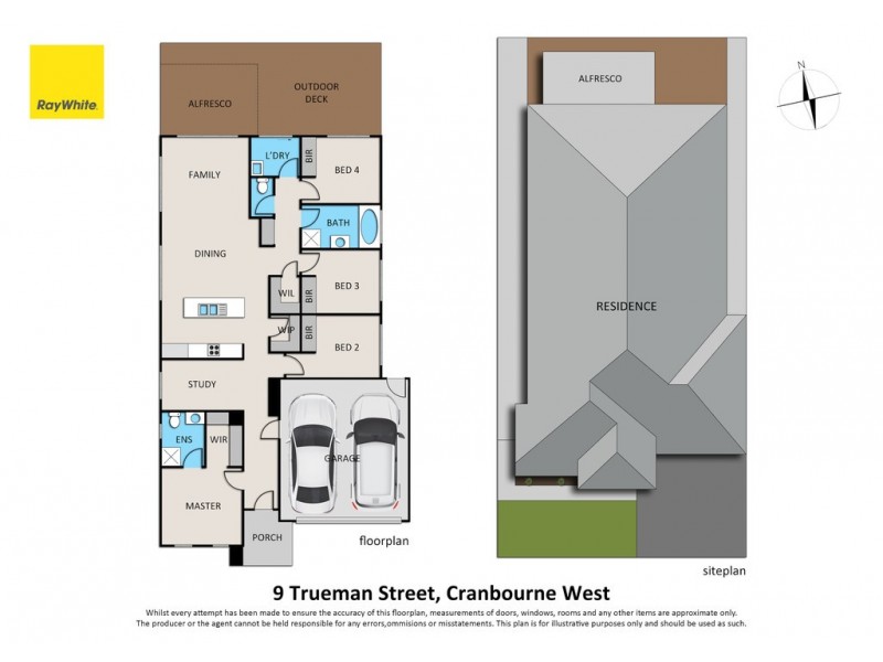 9 Trueman Street, Cranbourne West VIC 3977 Floorplan