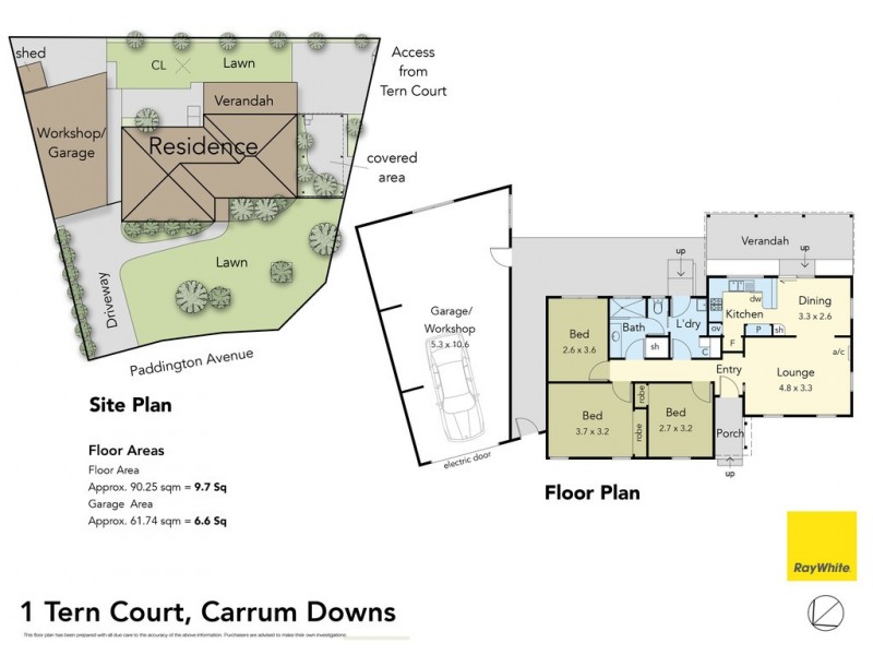 1 Tern Court, Carrum Downs VIC 3201 Floorplan