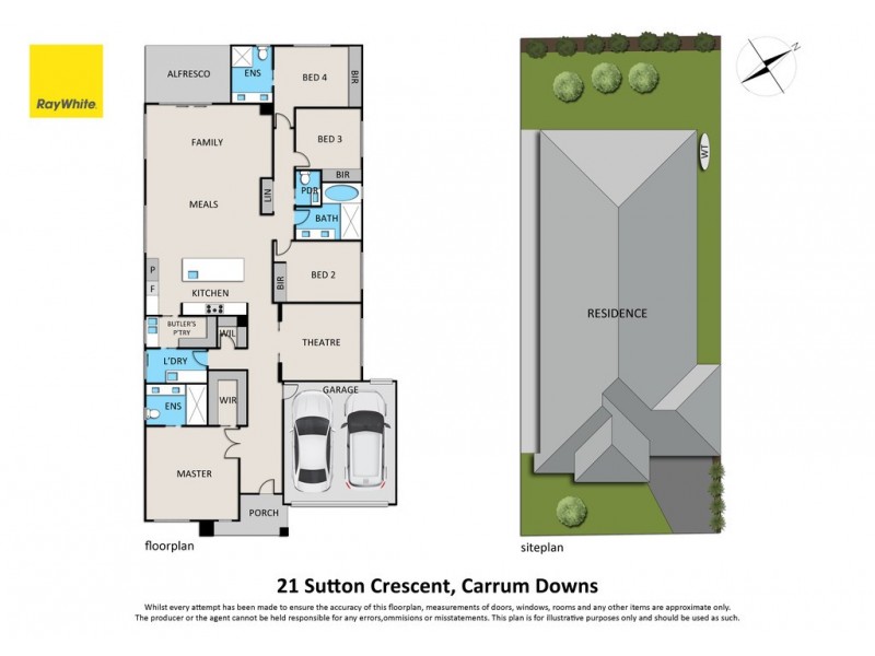 21 Sutton Crescent, Carrum Downs VIC 3201 Floorplan