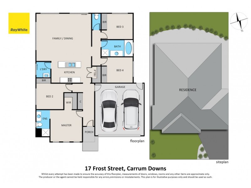 17 Frost Street, Carrum Downs VIC 3201 Floorplan