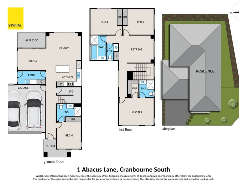 1 Abacus Lane, Cranbourne South VIC 3977 Floorplan