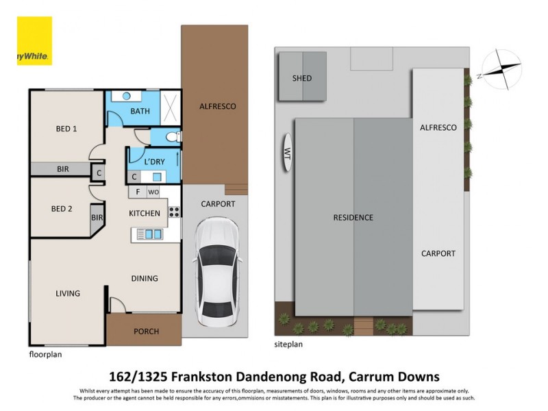 162/1325 Frankston-Dandenong Road, Carrum Downs VIC 3201 Floorplan