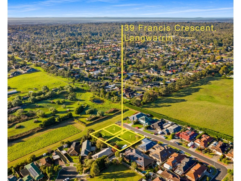 Lots 3 and 4/39 Francis Crescent, Langwarrin VIC 3910