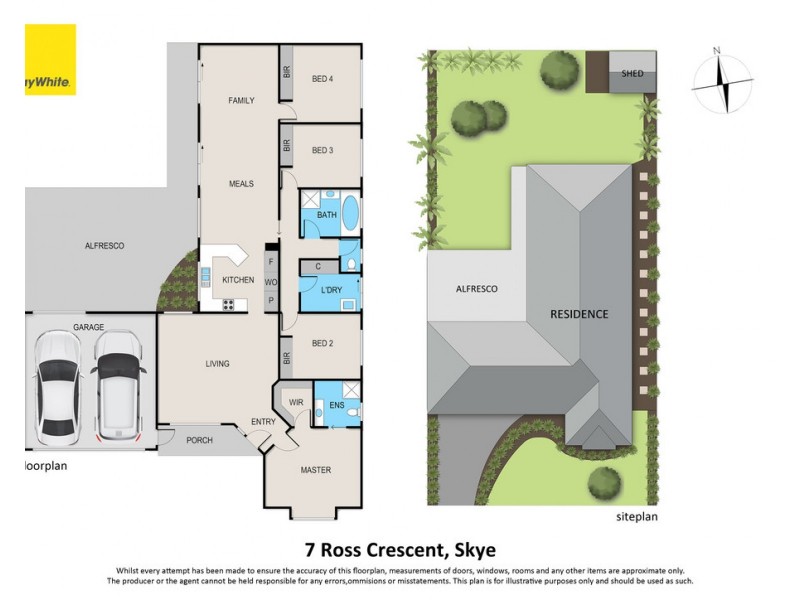 7 Ross Crescent, Skye VIC 3977 Floorplan