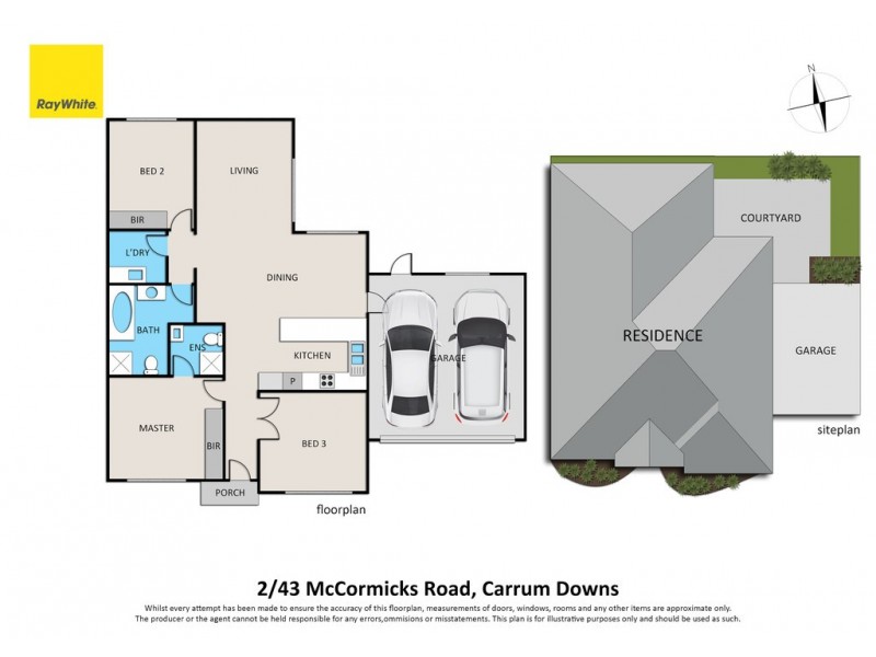 2/43 McCormicks Road, Carrum Downs VIC 3201 Floorplan