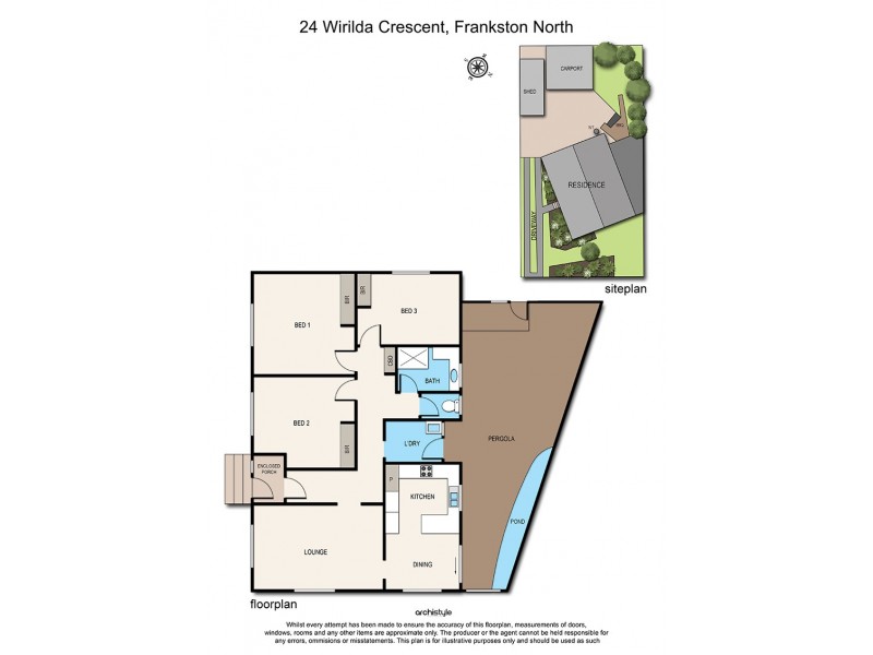 24 Wirilda Crescent, Frankston North VIC 3200 Floorplan