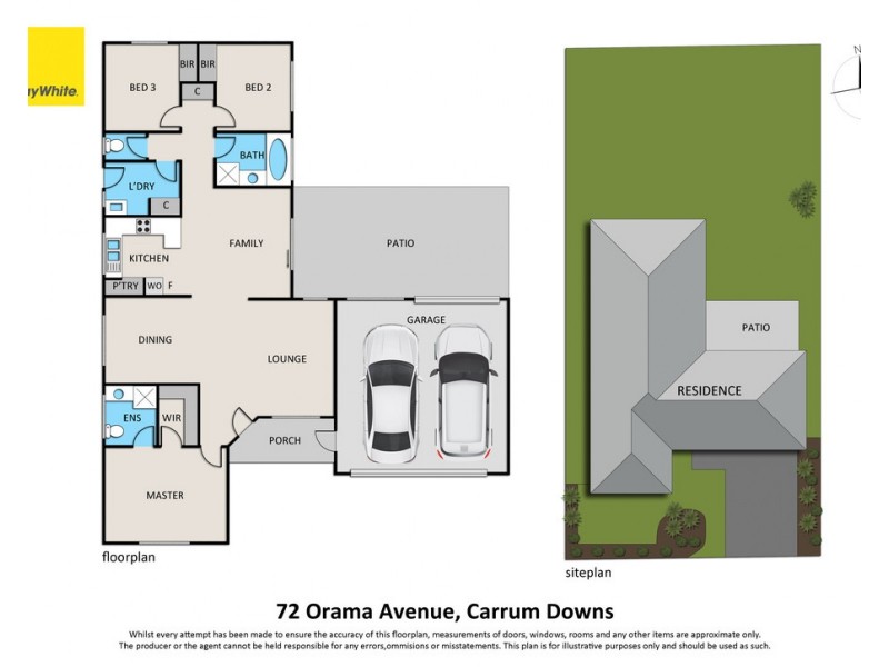 72 Orama Avenue, Carrum Downs VIC 3201 Floorplan
