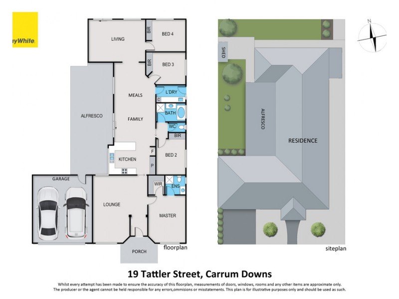 19 Tattler Street, Carrum Downs VIC 3201 Floorplan