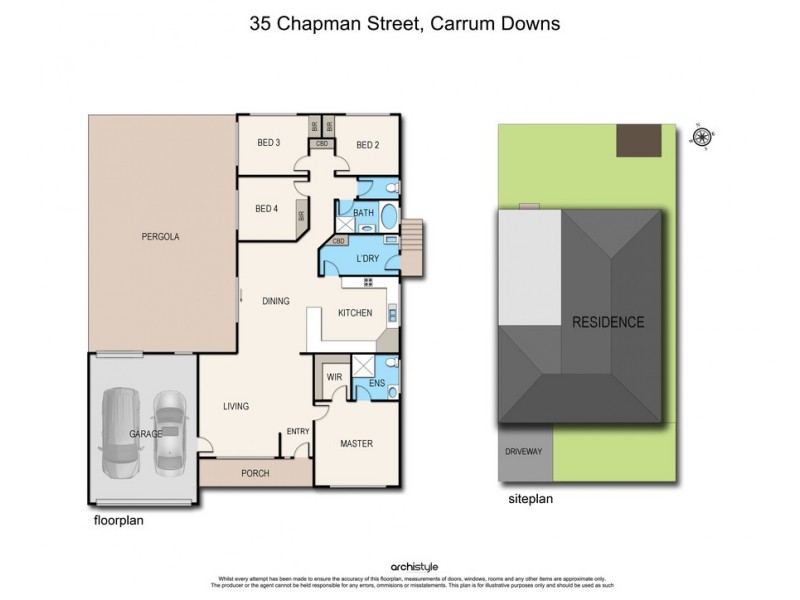 35 Chapman Street, Carrum Downs VIC 3201 Floorplan