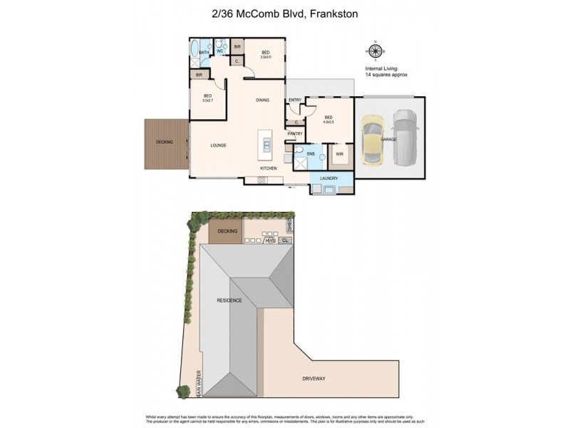 2/36 McComb Boulevard, Frankston South VIC 3199