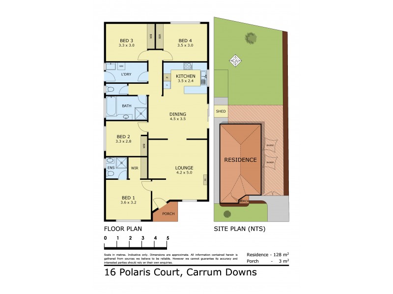 16 Polaris Court, Carrum Downs VIC 3201 Floorplan