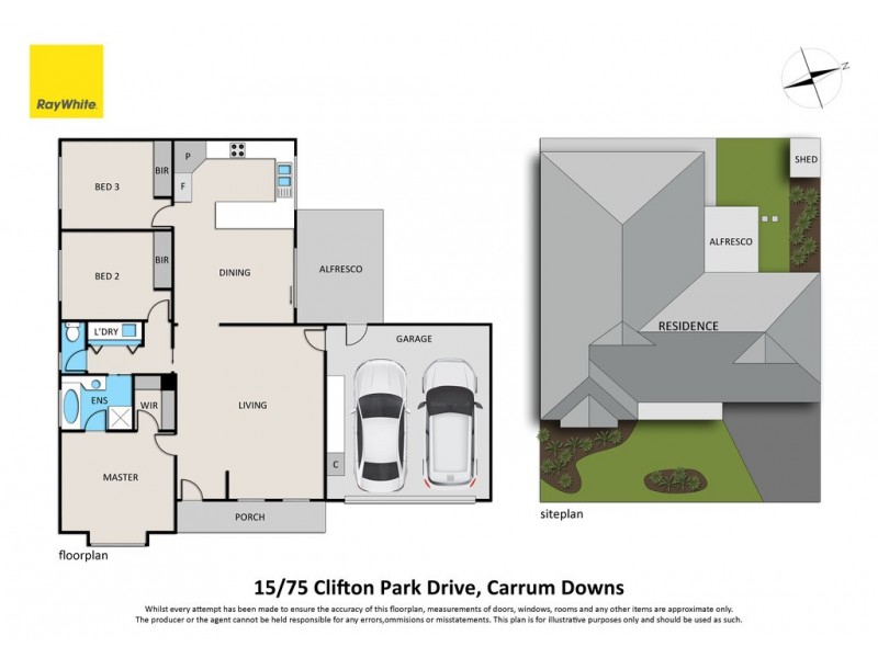 15/75 Clifton Park Drive, Carrum Downs VIC 3201 Floorplan