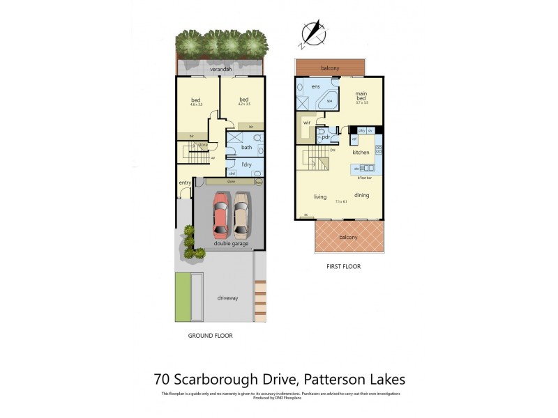 70 Scarborough Drive, Patterson Lakes VIC 3197 Floorplan