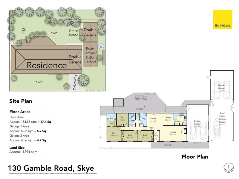 130 Gamble Road, Skye VIC 3977 Floorplan