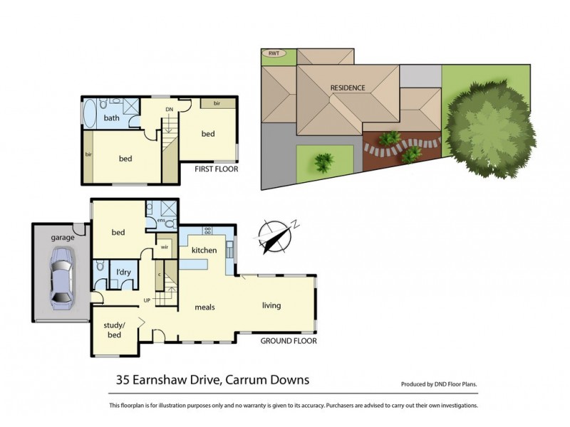 35 Earnshaw Drive, Carrum Downs VIC 3201 Floorplan