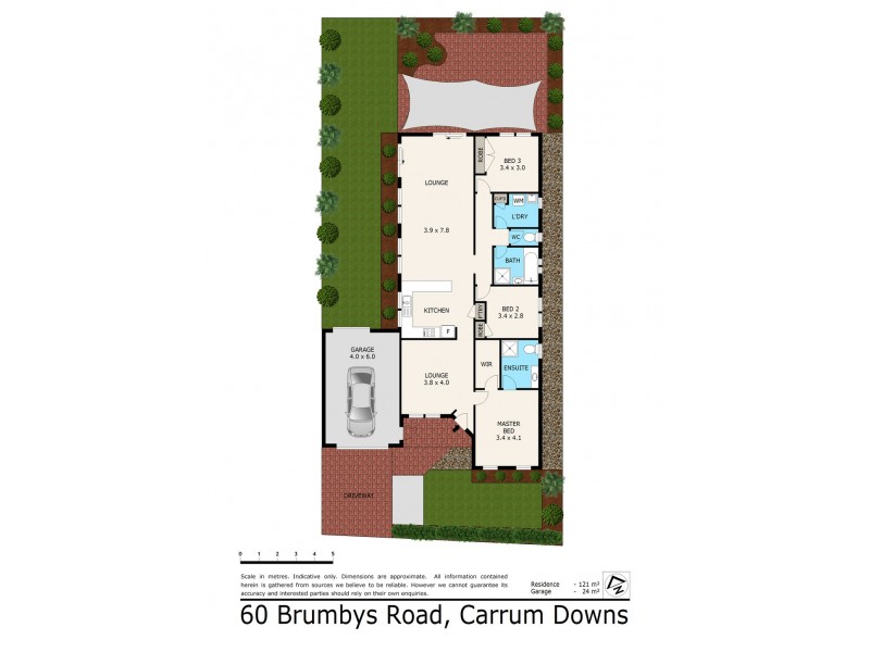60 Brumbys Road, Carrum Downs VIC 3201 Floorplan