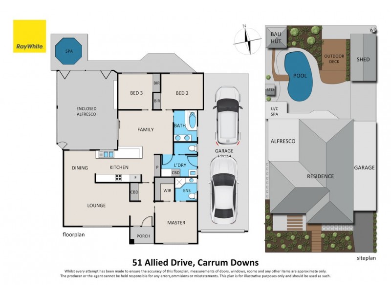 51 Allied Drive, Carrum Downs VIC 3201 Floorplan