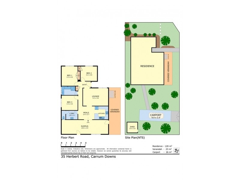 35 Herbert Road, Carrum Downs VIC 3201 Floorplan