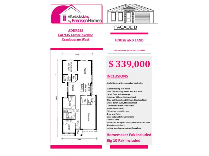 Lot 935 Crowe Avenue, Cranbourne West VIC 3977