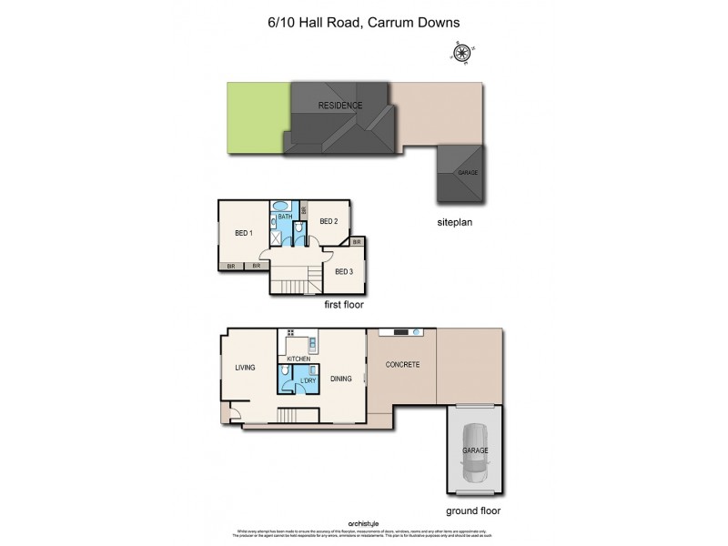 6/10 Hall Road, Carrum Downs VIC 3201 Floorplan