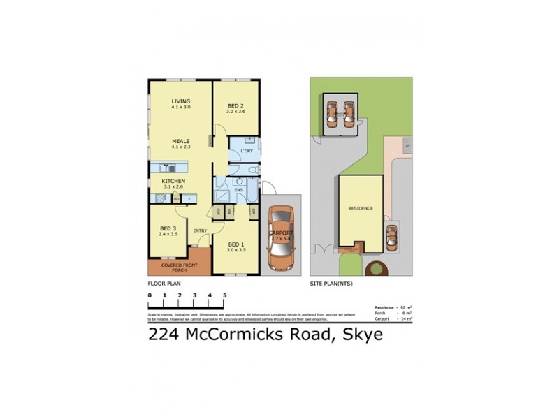 224 McCormicks Road, Skye VIC 3977 Floorplan