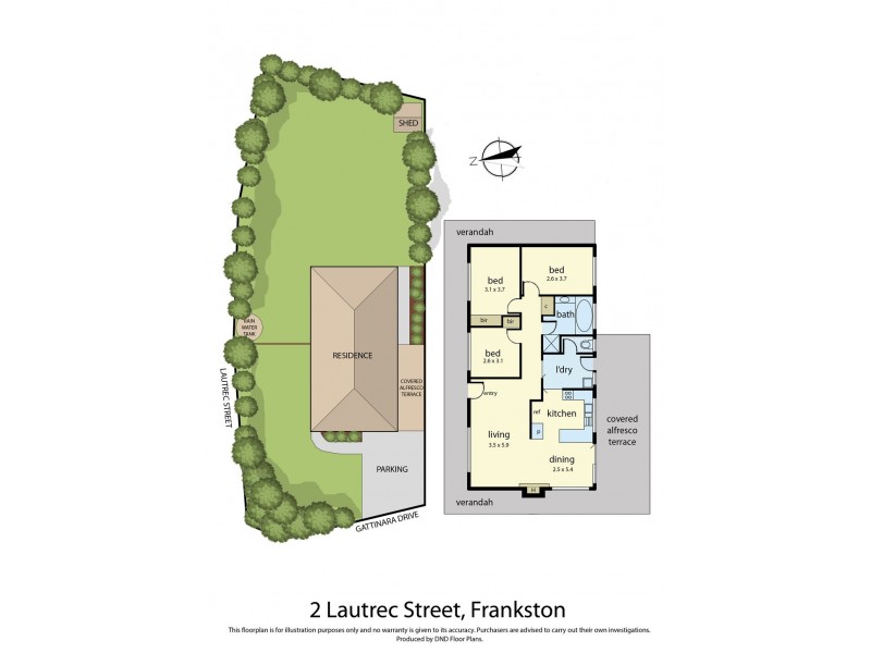 2 Lautrec Street, Frankston VIC 3199 Floorplan
