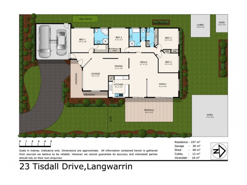 23 Tisdall Drive, Langwarrin VIC 3910 Floorplan