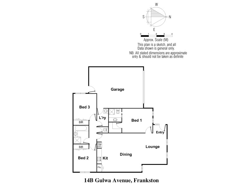 14B Gulwa Ave, Frankston VIC 3199 Floorplan