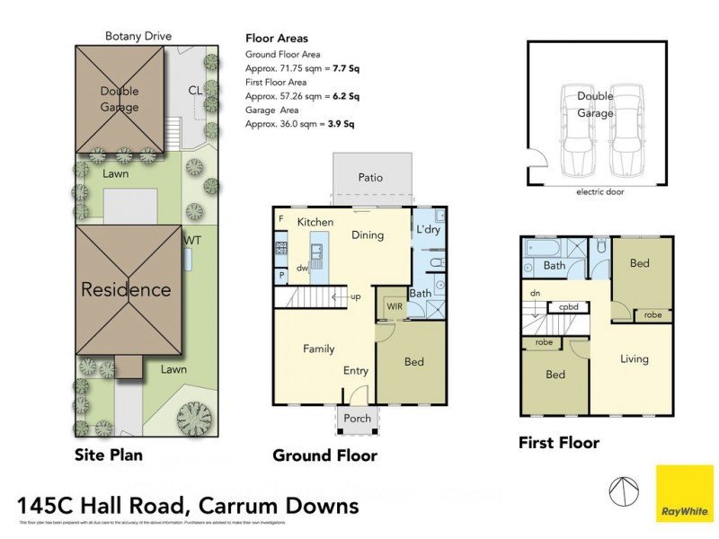 145C Hall Road, Carrum Downs VIC 3201 Floorplan